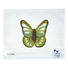 LL440J Labors Of Love Green Butterfly 18 Mesh 5.25" x 5.25"