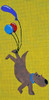 WWC820 Dog with Balloons 13 mesh 7 x 14 WATERWEAVE