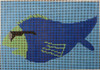 WWCO1003 Fish in Shades 10 mesh 9 x 6 Waterweave