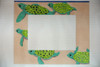 WWCO1418 First Dip in the Ocean Frame Turtles 18 mesh  11 x 9 Waterweave