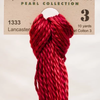 Pearl Cotton 3 1333 Lancaster Red Weeks Dye Works