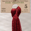 Pearl Cotton 5 1331 Brick Weeks Dye Works