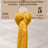 Pearl Cotton 5 2220	 Curry Weeks Dye Works