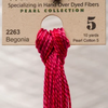 Pearl Cotton 5 2263 Begonia Weeks Dye Works