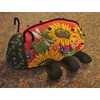 7371 3-D 3-D ladybug. floral "Dee-Dee" 8 x 13 13 Mesh Patti Mann Shown Finished