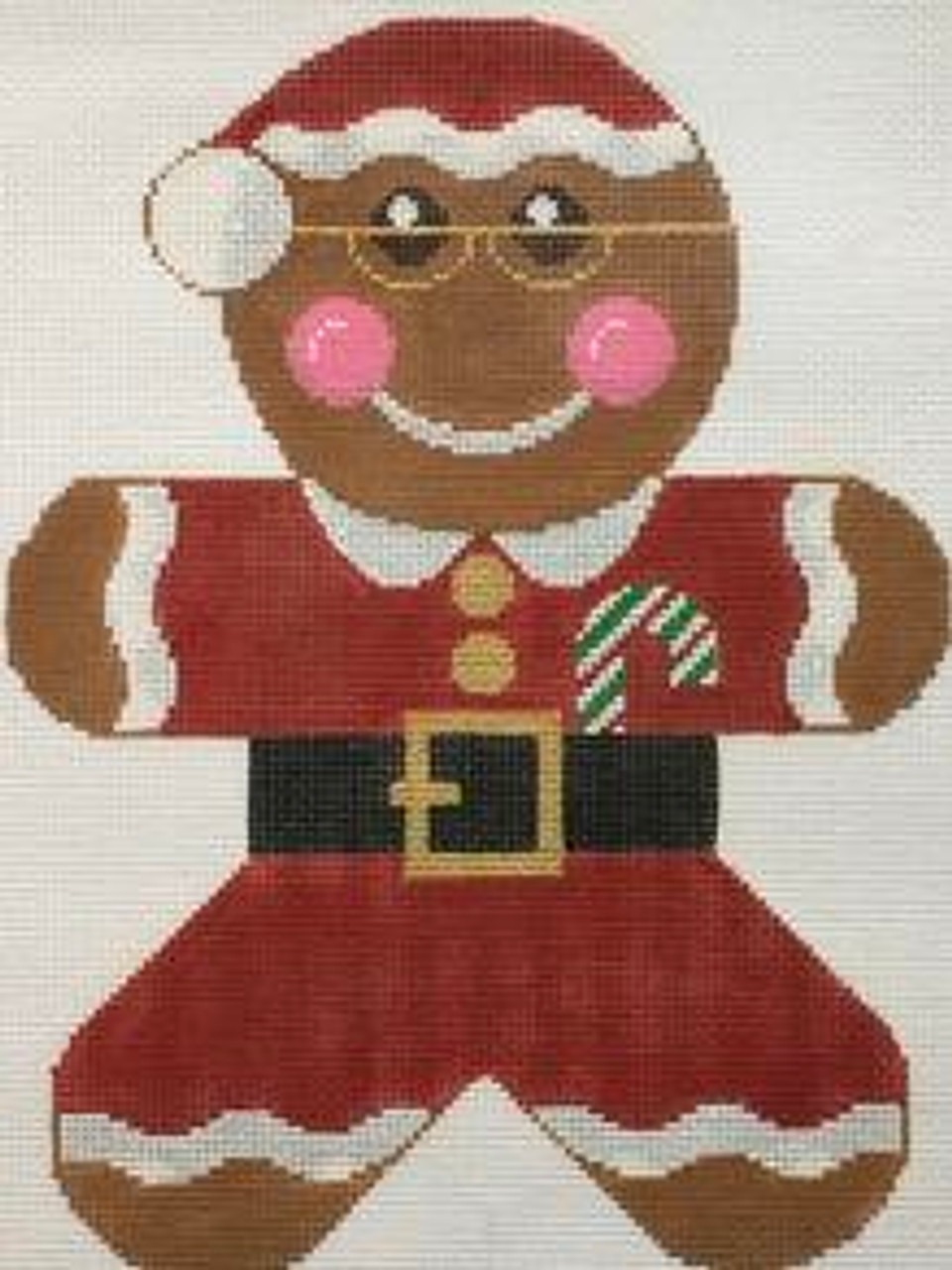 RD 308 Giant Gingerbread Santa 13M 12 x 9 Rachel Donley