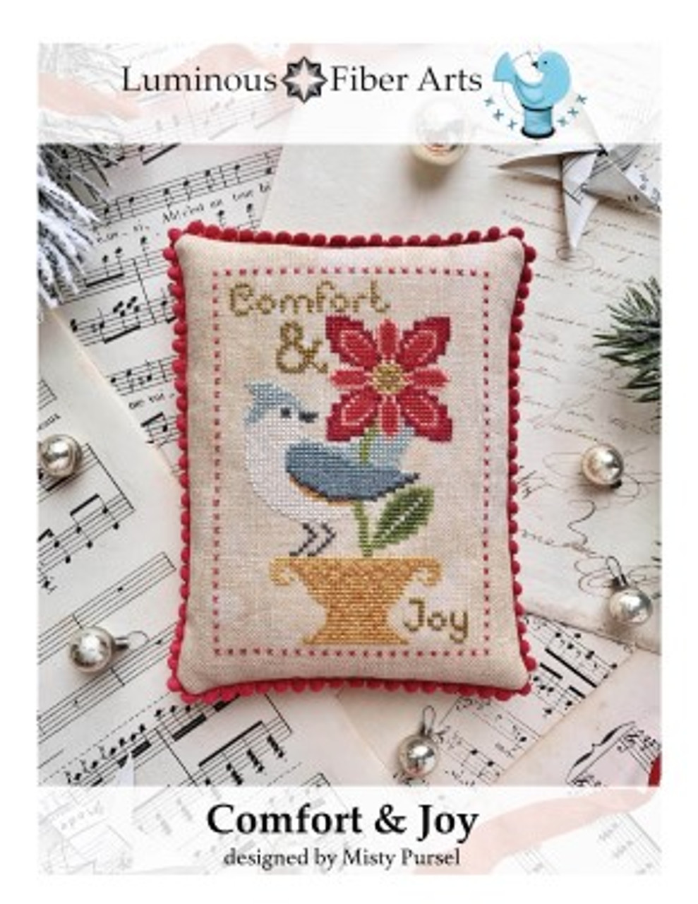 Modern Needlepoint Kit Garden of Joy 