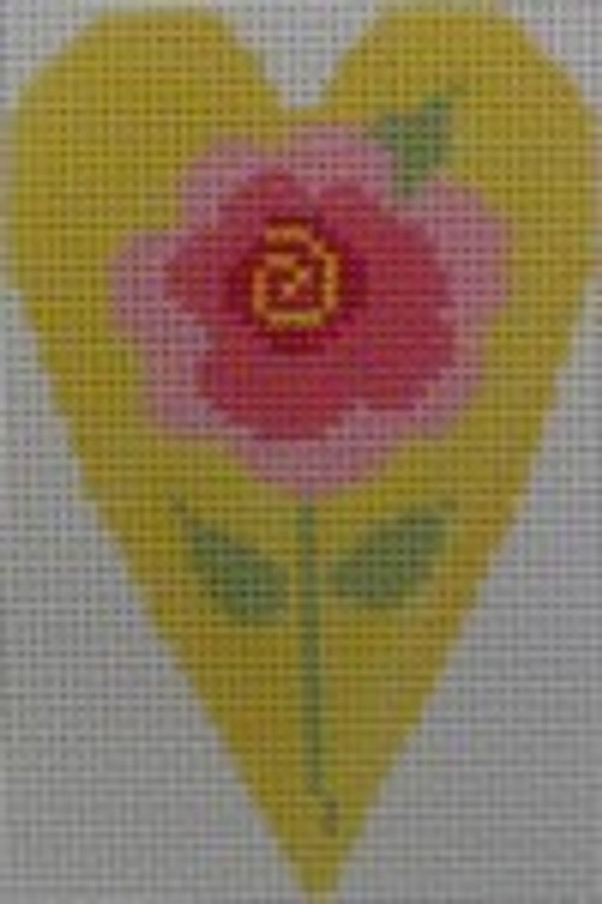 510A Ribbon Rose 2.8 x 3.5 18 Mesh NEEDLEDEEVA