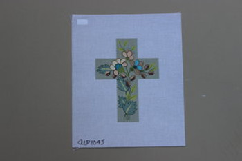 Ann Wheat Pace 104J 18 Mesh 6" x 8" Summer Floral 