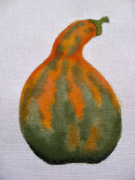 Ann Wheat Pace 252F 18 Mesh Pumpkin Includes Stitch Guide Squash 