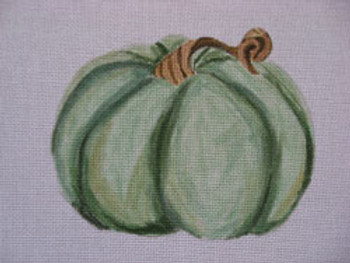 Ann Wheat Pace 252I 18 Mesh Pumpkin Includes Stitch Guide Green