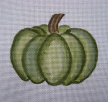 Ann Wheat Pace 252J 18 Mesh Pumpkin Includes Stitch Guide Small Green