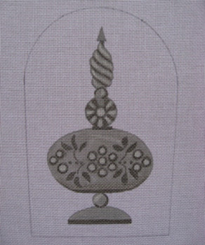 Ann Wheat Pace 254F 18 Mesh Mercury Includes Stitch Guide Flower Finial