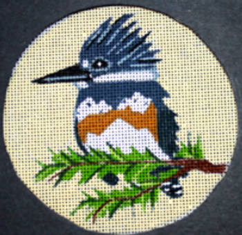 B321 Melissa Prince 4" round Kingfisher