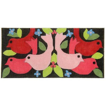 A113 Melissa Prince 8.25 x 4 Birds bag insert  Fits Lee bags BR size