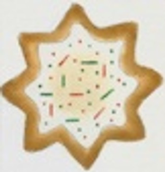 DD-272 North Star Cookie DENISE DeRUSHA DESIGNS 4 x 4 18 Mesh 
