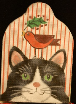 AB2 Cheryl Schaeffer And Annie Lee Designs 13 Cat Watching Includes Bird Cage