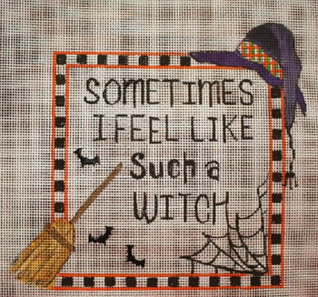 CP133 Cheryl Schaeffer And Annie Lee Designs 13 Mesh I feel like such a Witch 12 x 12