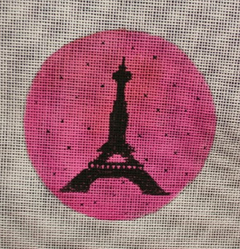 CK6 Cheryl Schaeffer And Annie Lee Designs 18 Mesh 4" Eiffel tower