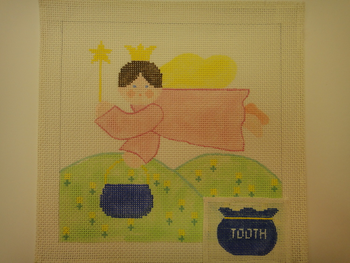 C20A Girl Flying Tooth Fairy CHILDREN 8x8 13 Mesh The Studio Midwest 