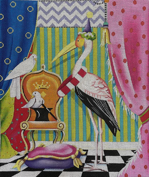 AN325 Colors of Praise 18M 10 x12 Whimsy Stork