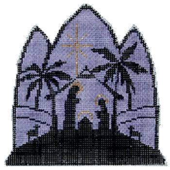 C248 Bethlehem Silhouette 18 Mesh Shelly Tribbey Designs