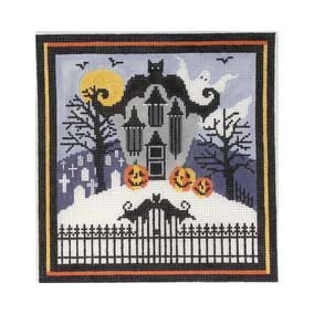 Whimsy House WH04B-13 Halloween Shelly Tribbey Designs 13 Mesh