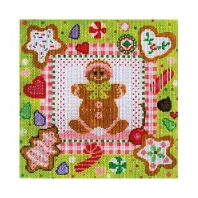 Christmas Larger Design C905 Sweet Christmas Shelly Tribbey Designs 7X7 18 Mesh