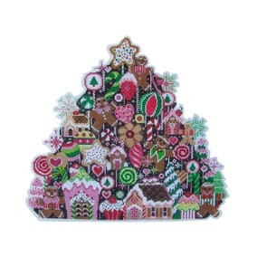 Christmas Tree CT02-13 Sweets 15.25 X 14 13 Mesh Shelly Tribbey Designs