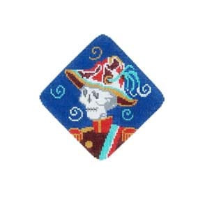 Halloween H67 Captain Bones 5"DIAMOND 18 Mesh Shelly Tribbey Designs