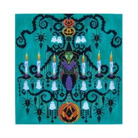 Halloween H227 Halloween Chandelier 2.25X12.5 18 Mesh Shelly Tribbey Designs