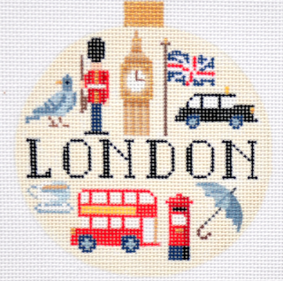 KB 1259 Kirk And Bradley Designs 18 Mesh Travel Round- London 4" round