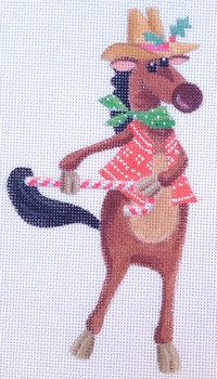 KB 1106  Kirk And Bradley Designs 18 Mesh Crazy Horse 6 3/4" x 3 1/2"