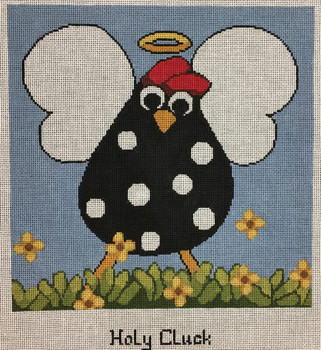 AL0104 HOLY CLUCK 9 x 9  ANNIE LANE DESIGNS 18 Mesh