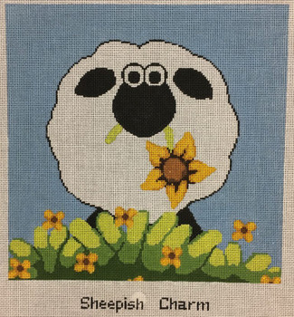 AL0119 Sheepish Charm 9 x9 ANNIE LANE DESIGNS 18 Mesh