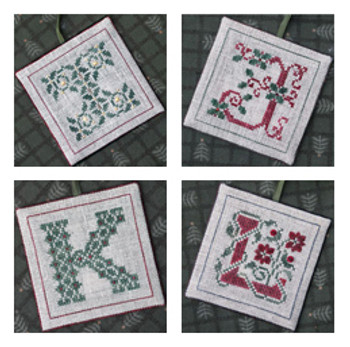 DR231 Drawn Thread (The) IJKL - Alphabet Ornaments Three