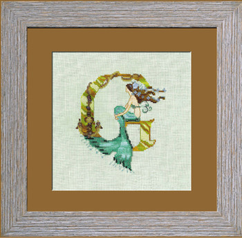 Nora Corbett G Letter From Mermaid Size: 86w x 91h 14-1077