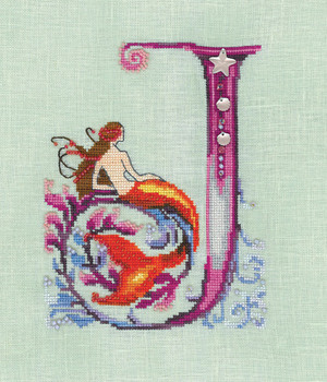 Nora Corbett J Letter From Mermaid Size: 82w x 106h 14-1746