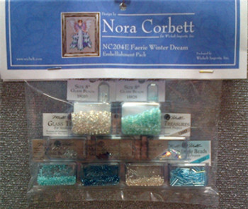 NC204E Nora Corbett Faerie Winter Dream Embellishment Pack