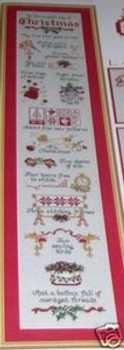 Stitcher's Days Of Christmas 79 x 490 Sue Hillis Designs 09-1137