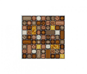 1037 Chocolates 10 x 10   13 Mesh  Susan Roberts Needlepoint 