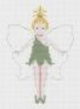 PT-088 Tinkerbell Designs by Petei 18 Mesh 5 x 6