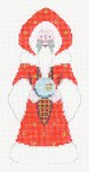 PT-735 Ghost of Xmas Future Santa Designs by Petei 18 Mesh 5 x 9