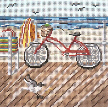 #163-13 Boardwalk Bicycle 13 Mesh - 7" Square Needle Crossings