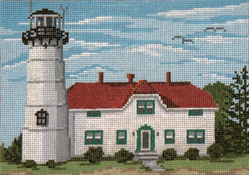 #1217 Chatham Light (MA) 18 Mesh - 7" x 5" Needle Crossings