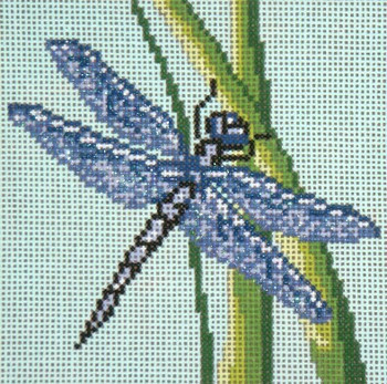 #772 Dragonfly 18 Mesh - 4" Square  Needle Crossings