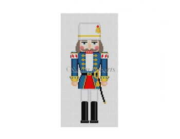 4252 Nutcracker, Cossack #18 Mesh 6" h Susan Roberts Needlepoint