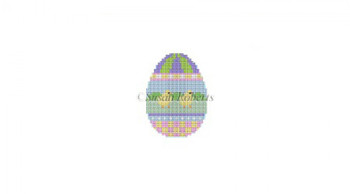 6428 Lamb Duo, oval egg 1 3/4" x 2"  18 Mesh Susan Roberts  Needlepoint