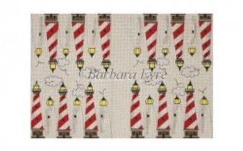 BE1315 Lighthouse, backgammon board #18 Mesh Susan Roberts Needlepoint