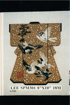 SPM301 Lee's Needle Arts Kimono 8in x 10in Retired, Inquire If Available